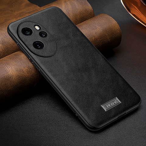 Funda Lujo Cuero Carcasa LD2 para Huawei Honor 100 Pro 5G Negro