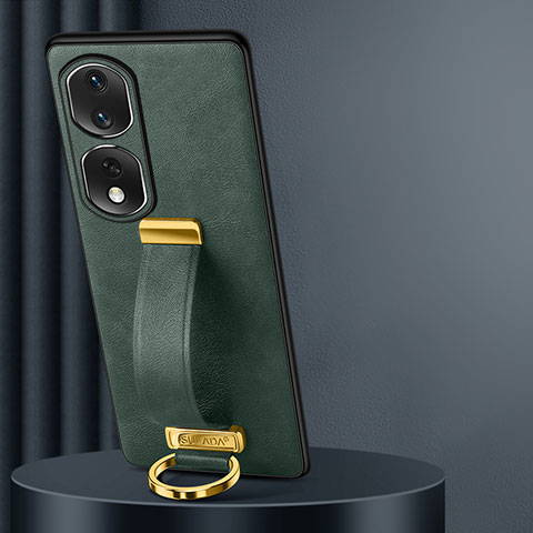 Funda Lujo Cuero Carcasa LD2 para Huawei Honor 80 Pro 5G Verde