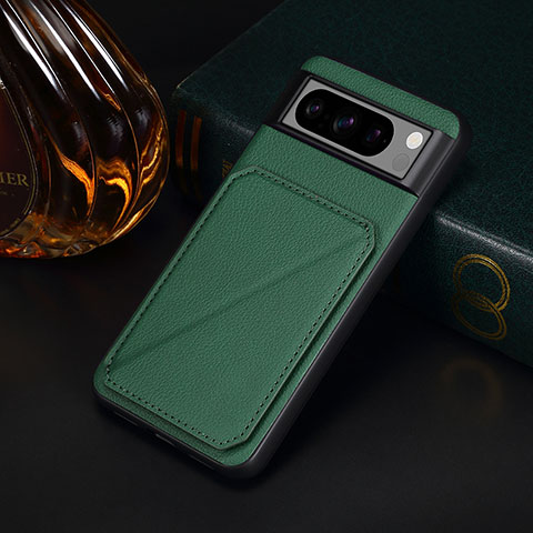 Funda Lujo Cuero Carcasa MT2 para Google Pixel 8 Pro 5G Verde