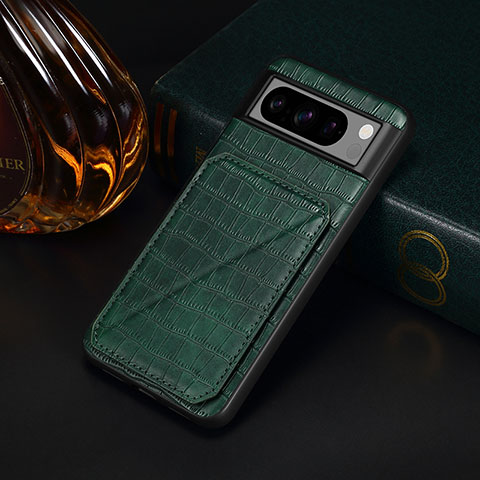 Funda Lujo Cuero Carcasa MT4 para Google Pixel 8 Pro 5G Verde