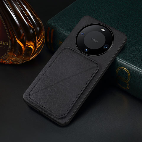 Funda Lujo Cuero Carcasa MT4 para Huawei Mate 60 Pro Negro