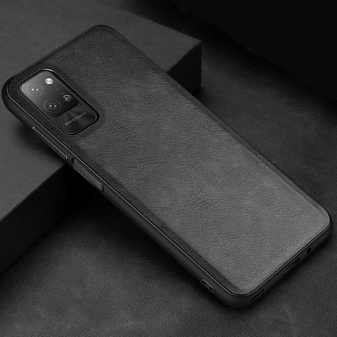 Funda Lujo Cuero Carcasa para Huawei Honor Play4 Pro 5G Negro