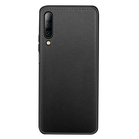 Funda Lujo Cuero Carcasa para Huawei P Smart Pro (2019) Negro