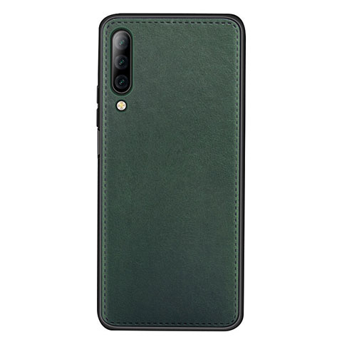 Funda Lujo Cuero Carcasa para Huawei Y9s Verde