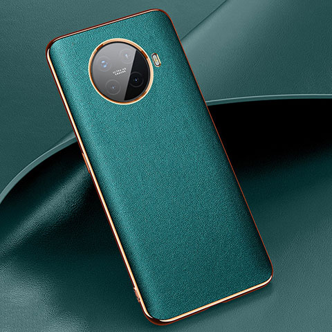 Funda Lujo Cuero Carcasa para Oppo Ace2 Verde