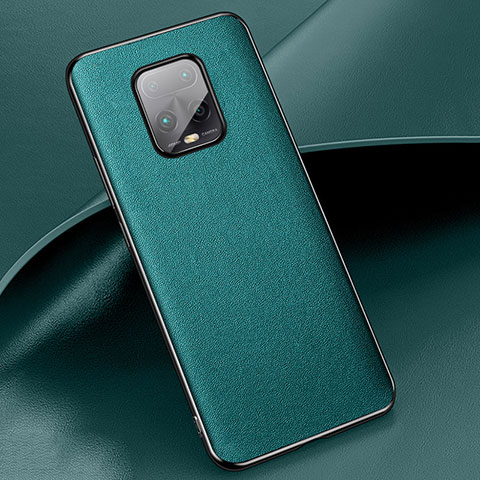 Funda Lujo Cuero Carcasa para Xiaomi Redmi 10X Pro 5G Verde