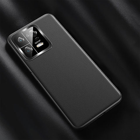 Funda Lujo Cuero Carcasa QK1 para Xiaomi Mi 13 Pro 5G Negro