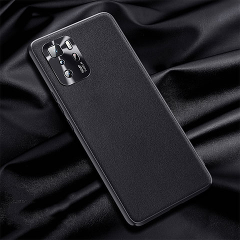 Funda Lujo Cuero Carcasa QK1 para Xiaomi Poco X3 GT 5G Negro