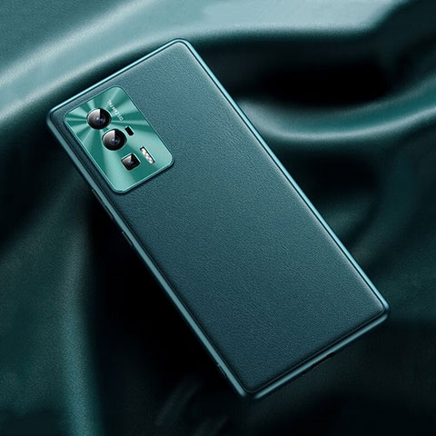 Funda Lujo Cuero Carcasa QK1 para Xiaomi Redmi K60 Pro 5G Verde