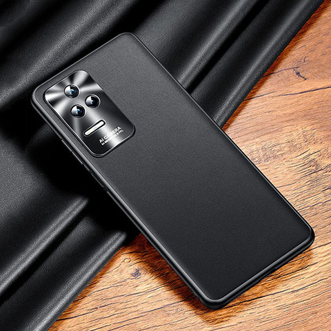 Funda Lujo Cuero Carcasa QK2 para Xiaomi Redmi K50 5G Negro