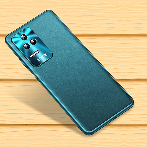 Funda Lujo Cuero Carcasa QK4 para Xiaomi Redmi K50 Pro 5G Verde