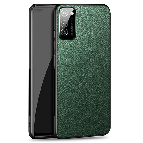 Funda Lujo Cuero Carcasa R04 para Huawei Honor V30 Pro 5G Marron