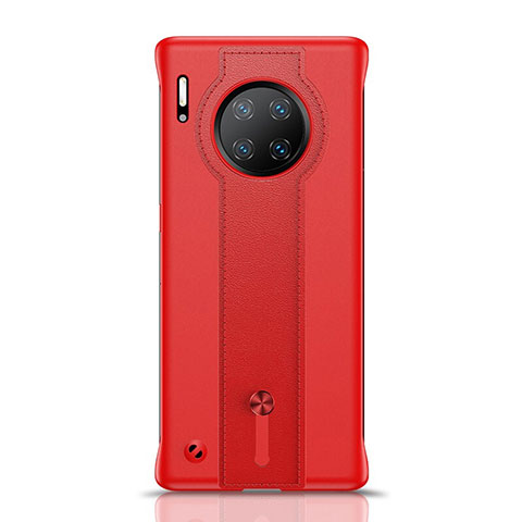 Funda Lujo Cuero Carcasa R08 para Huawei Mate 30 Pro Rojo