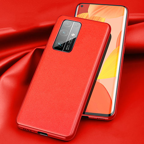 Funda Lujo Cuero Carcasa S01 para Huawei Honor 30 Rojo