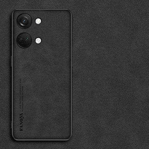 Funda Lujo Cuero Carcasa S01 para OnePlus Ace 2V 5G Negro