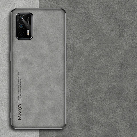 Funda Lujo Cuero Carcasa S01 para Realme GT Neo 5G Gris