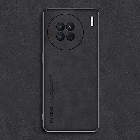 Funda Lujo Cuero Carcasa S01 para Vivo X90 5G Negro