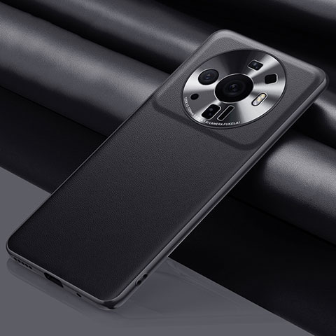 Funda Lujo Cuero Carcasa S01 para Xiaomi Mi 12 Ultra 5G Negro