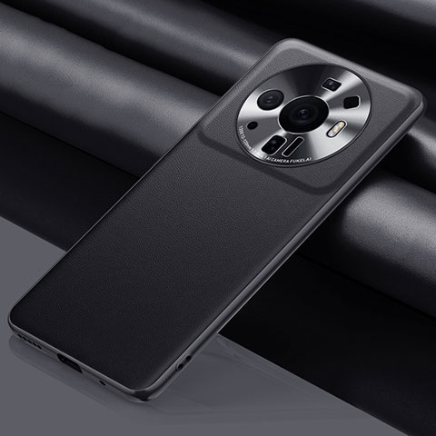 Funda Lujo Cuero Carcasa S01 para Xiaomi Mi 12S Ultra 5G Negro