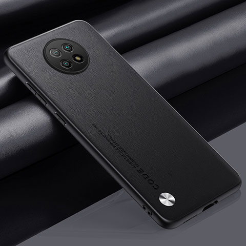 Funda Lujo Cuero Carcasa S01 para Xiaomi Redmi Note 9T 5G Negro