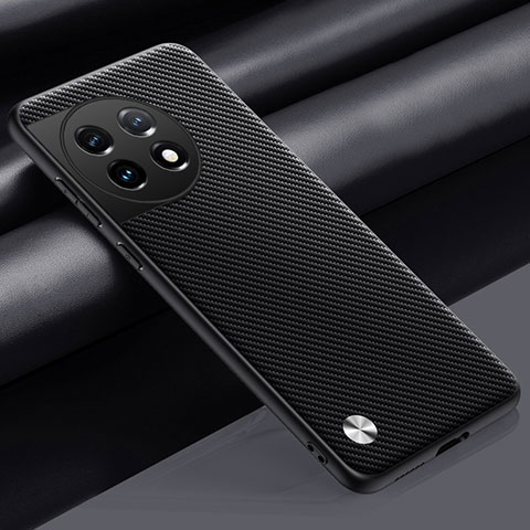 Funda Lujo Cuero Carcasa S02 para OnePlus 11R 5G Gris Oscuro