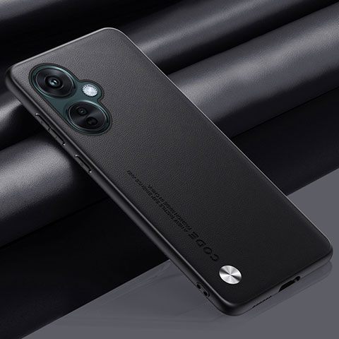 Funda Lujo Cuero Carcasa S02 para OnePlus Nord CE 3 Lite 5G Negro