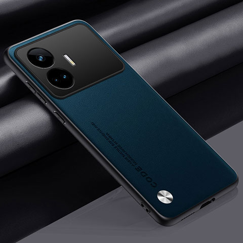 Funda Lujo Cuero Carcasa S02 para Realme GT Neo5 SE 5G Cian