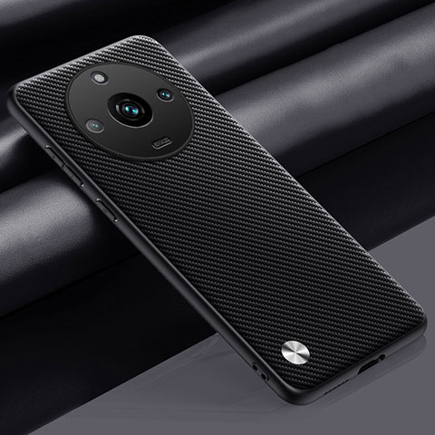 Funda Lujo Cuero Carcasa S02 para Realme Narzo 60 5G Gris Oscuro