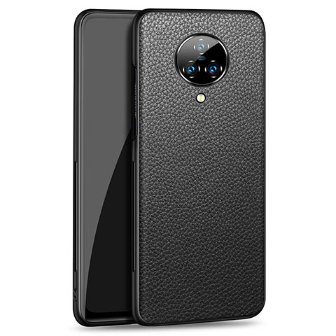 Funda Lujo Cuero Carcasa S02 para Vivo Nex 3 Negro