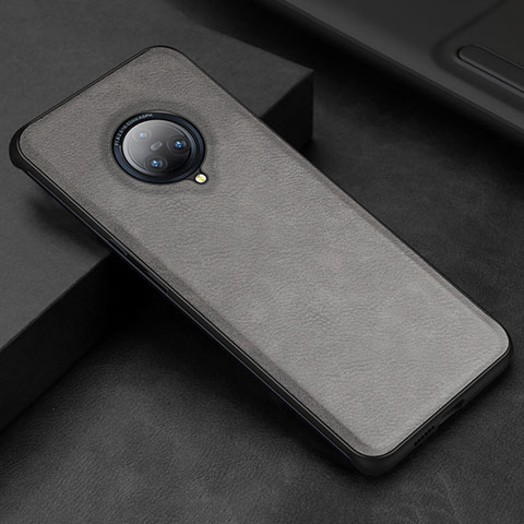 Funda Lujo Cuero Carcasa S03 para Vivo Nex 3 Gris