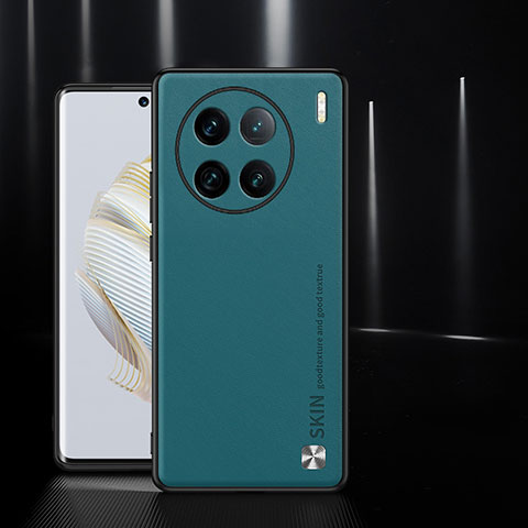 Funda Lujo Cuero Carcasa S03 para Vivo X90 Pro+ Plus 5G Verde