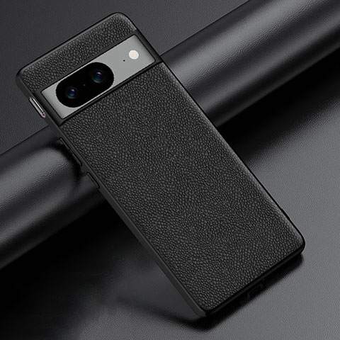 Funda Lujo Cuero Carcasa S04 para Google Pixel 8 5G Negro