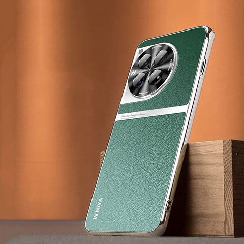 Funda Lujo Cuero Carcasa S05 para OnePlus 12R 5G Verde