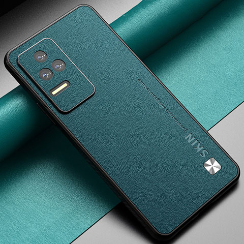 Funda Lujo Cuero Carcasa S05 para Xiaomi Redmi K50 Pro 5G Verde