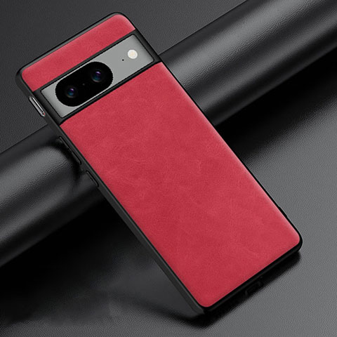 Funda Lujo Cuero Carcasa S07 para Google Pixel 8 5G Rojo