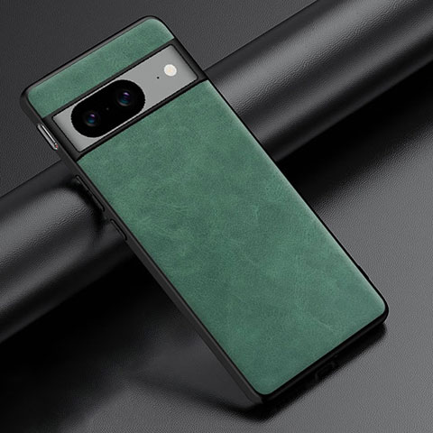 Funda Lujo Cuero Carcasa S07 para Google Pixel 8 5G Verde