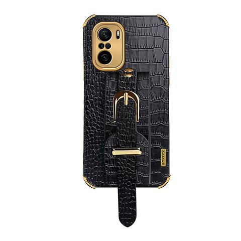 Funda Lujo Cuero Carcasa XD1 para Xiaomi Mi 11i 5G Negro