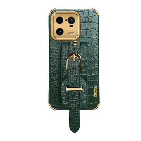 Funda Lujo Cuero Carcasa XD1 para Xiaomi Mi 13 Pro 5G Verde