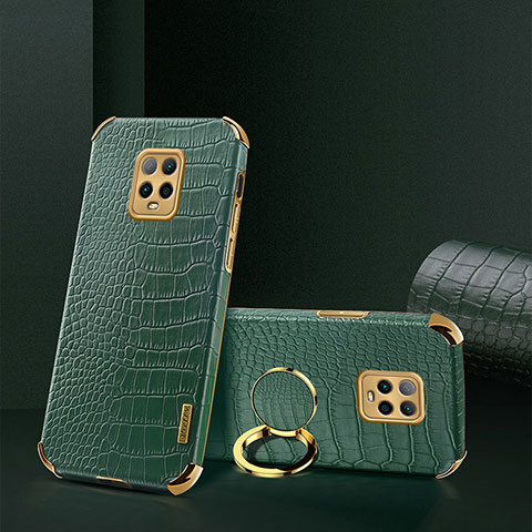 Funda Lujo Cuero Carcasa XD1 para Xiaomi Redmi 10X Pro 5G Verde