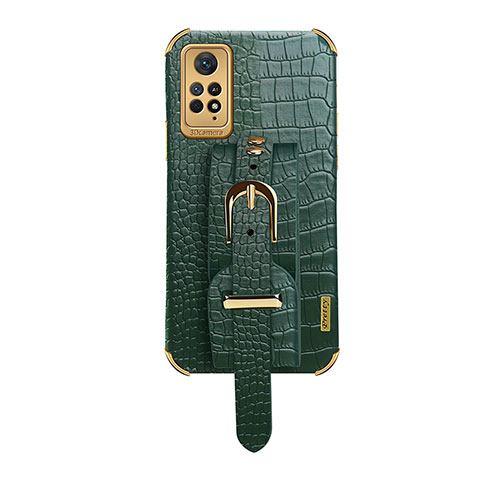 Funda Lujo Cuero Carcasa XD1 para Xiaomi Redmi Note 11 Pro 4G Verde