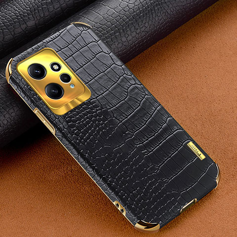 Funda Lujo Cuero Carcasa XD1 para Xiaomi Redmi Note 12 4G Negro