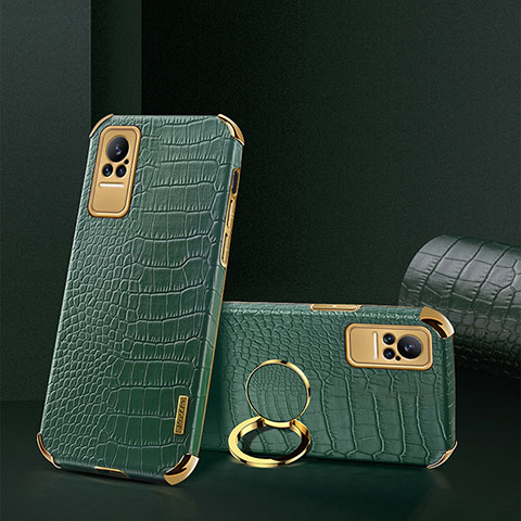 Funda Lujo Cuero Carcasa XD2 para Xiaomi Civi 5G Verde