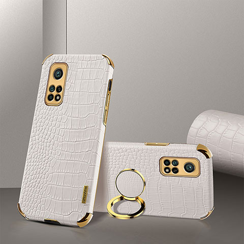 Funda Lujo Cuero Carcasa XD2 para Xiaomi Mi 10T Pro 5G Blanco