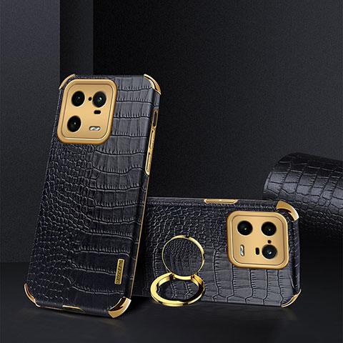 Funda Lujo Cuero Carcasa XD2 para Xiaomi Mi 13 Pro 5G Negro