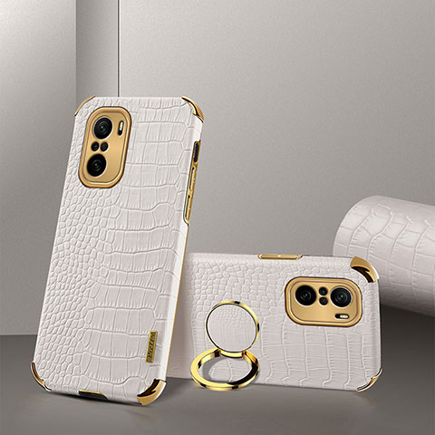 Funda Lujo Cuero Carcasa XD2 para Xiaomi Redmi K40 Pro+ Plus 5G Blanco