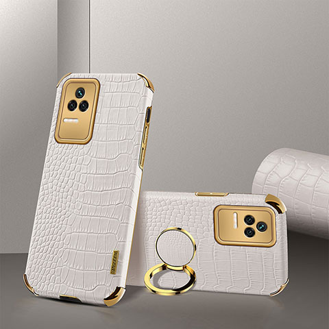 Funda Lujo Cuero Carcasa XD2 para Xiaomi Redmi K50 Pro 5G Blanco