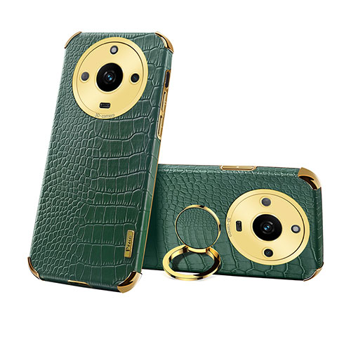 Funda Lujo Cuero Carcasa XD3 para Realme Narzo 60 5G Verde