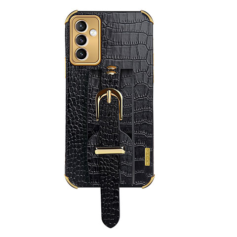 Funda Lujo Cuero Carcasa XD5 para Samsung Galaxy A15 4G Negro