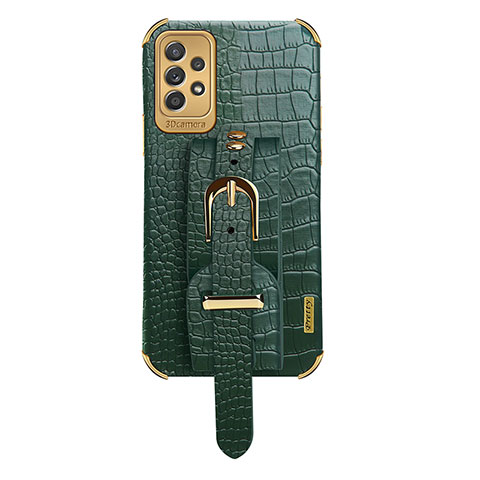 Funda Lujo Cuero Carcasa XD5 para Samsung Galaxy A53 5G Verde