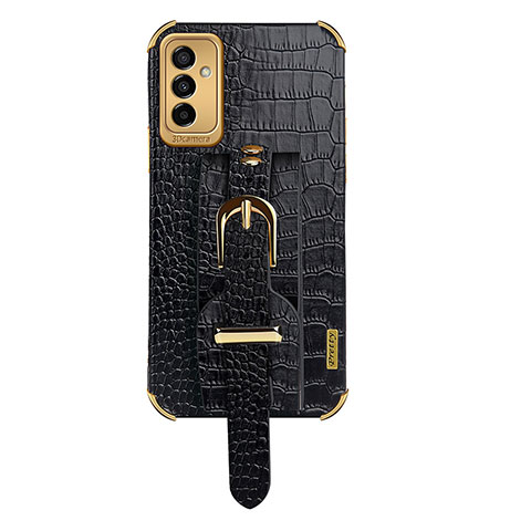 Funda Lujo Cuero Carcasa XD5 para Samsung Galaxy F23 5G Negro